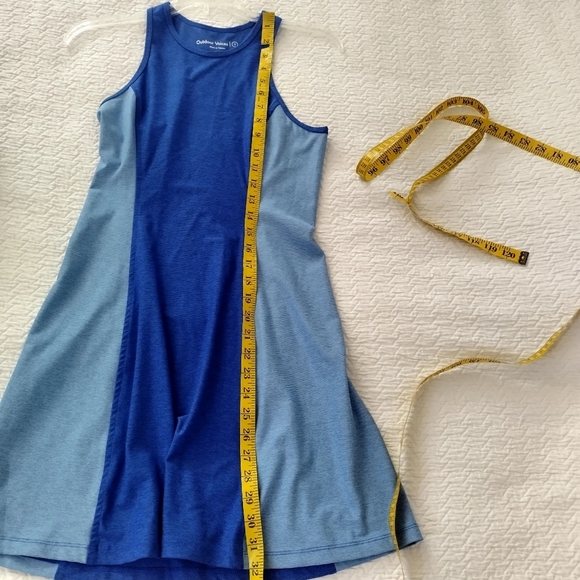 Outdoor Voices Blue Colorblock Athena Dress Sz S - Picture 9 of 9